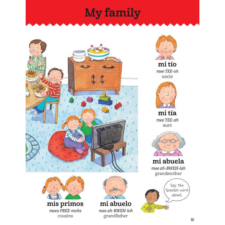 Fox Chapel Publishing - Wholesale Book - Kids - Seek & Speak Spanish Words - 270 Essential Spanish Words