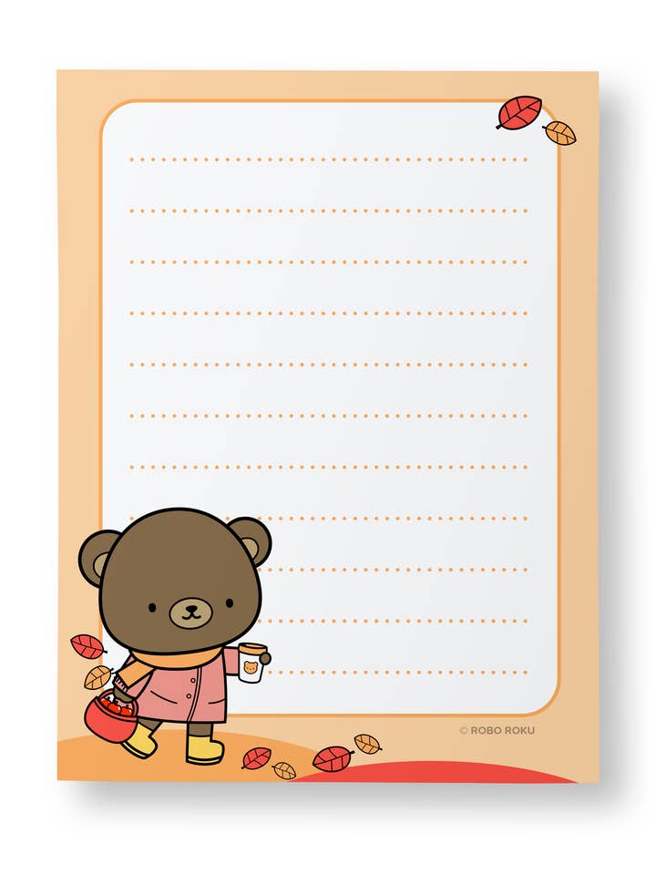 Cottagecore Cuties Notizblock „Cozy Puddin'“, A2 für den Großhandel von Robo Roku