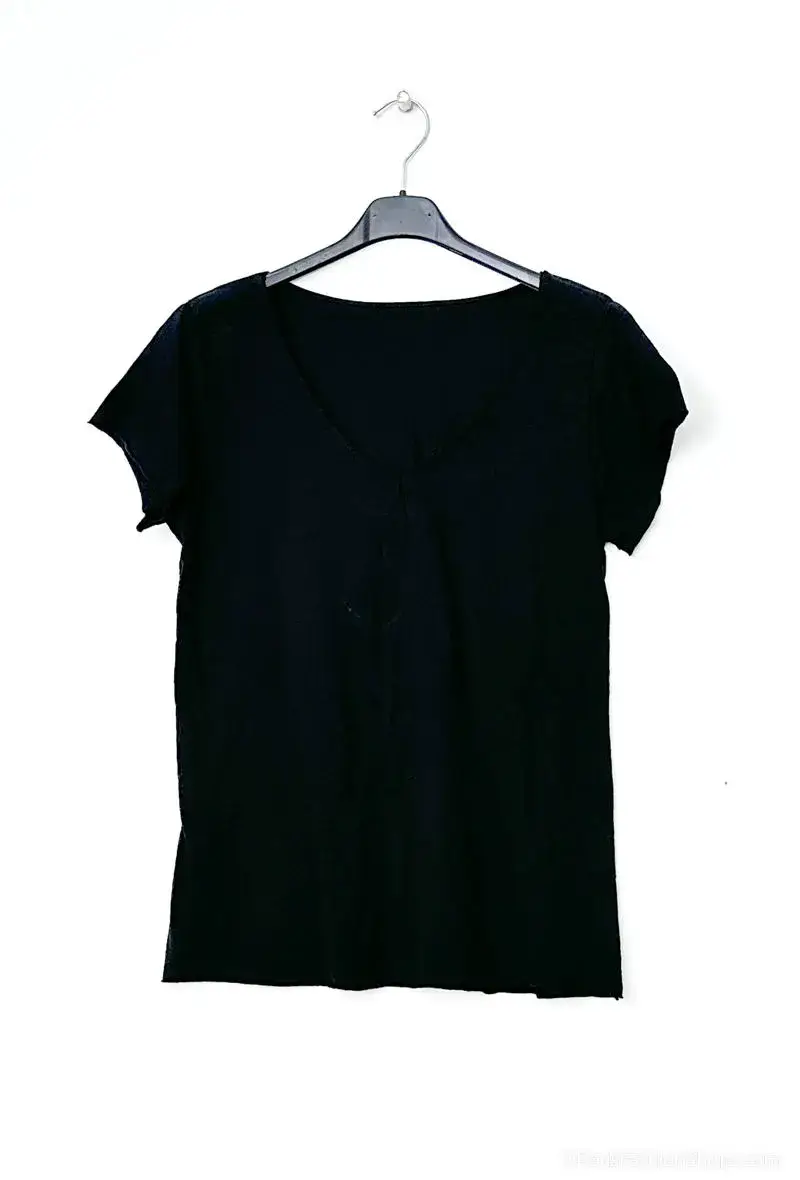 Mimi & Gogo - Wholesale T-Shirt - Women's - Plain basic T-shirt @2993_TsUni4
