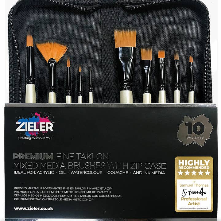Zieler® Premium Brush Zip Case, Set Of 10 and other Purchase Wholesale derwent. Free Returns & Net 60 Terms on Faire trending on Faire.