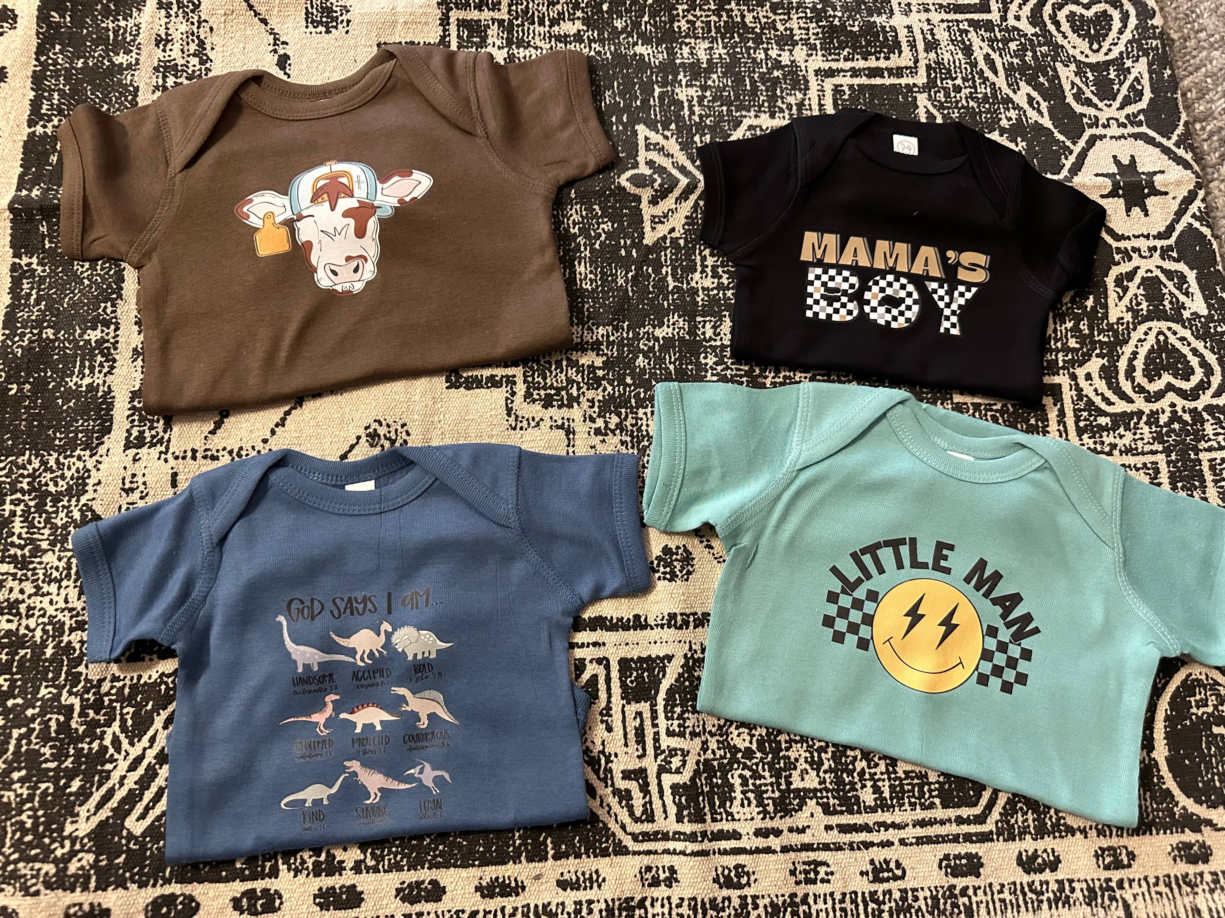 The Branded Blue Roan - Wholesale Bodysuit (Non-Footed) - Baby - Baby Boy Collection Kids Onesie0