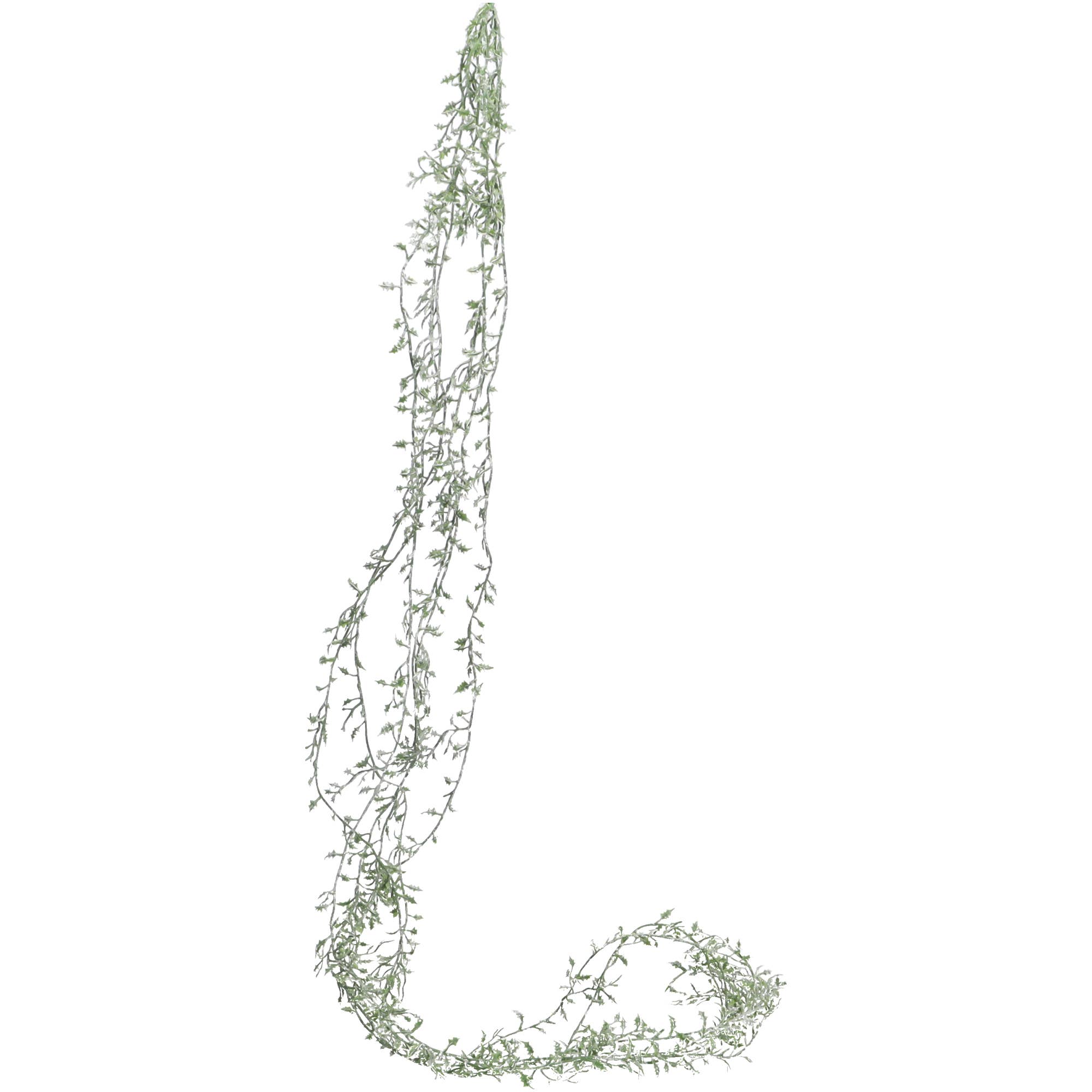 Vosteen - Wholesale Bunting/Garland - Bud garland, 6 strands, L120cm, green/white beei0