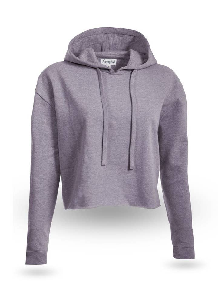 IRVINE Crop Top Sweat à capuche pour la vente par Strong(her) Collection