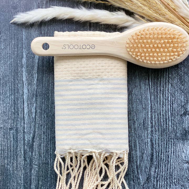 Scents and Feel – Engroshandel Håndklæde – Håndklæde Honeycomb Bicolor Tynde Striber