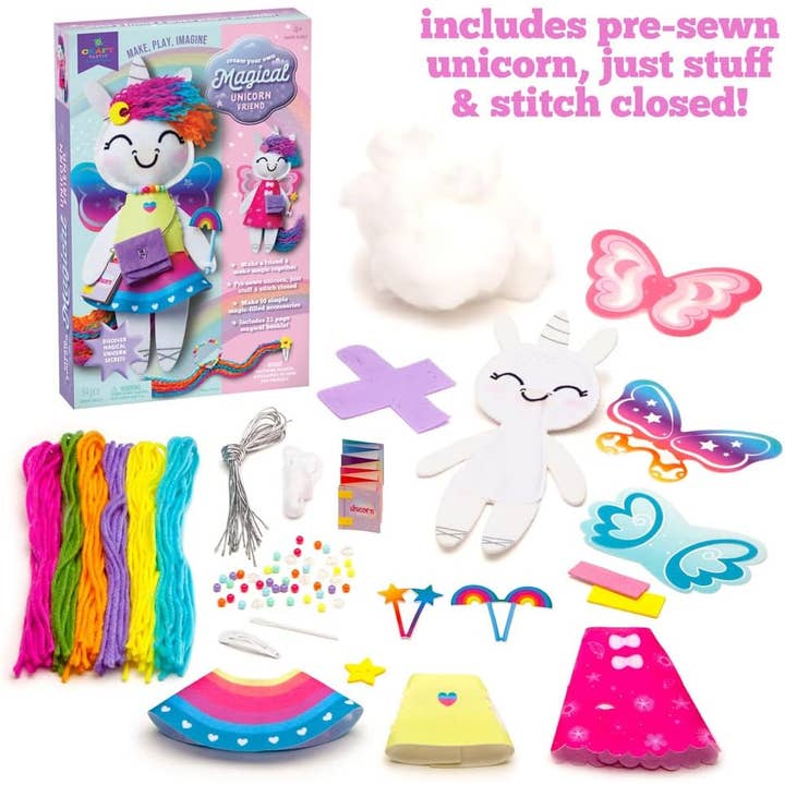 Craft-tastic - Make a Unicorn Friend Craft Kit for wholesale by Play Monster
