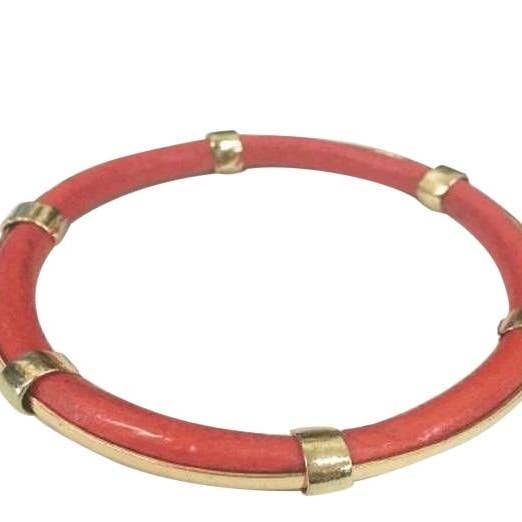 Bracelet Faux and Gold Electroplated Trims Bangles 617B9024 for wholesale by Zirconmania Wholesale Fashion Jewelry