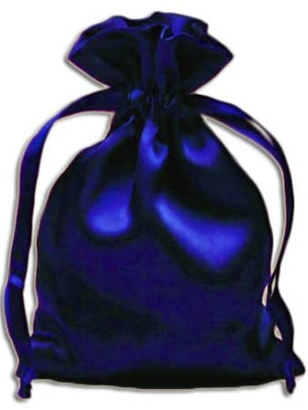 Royal Blue Satin Pouches (12 pcs) PS12 for wholesale by Starlinks Gifts