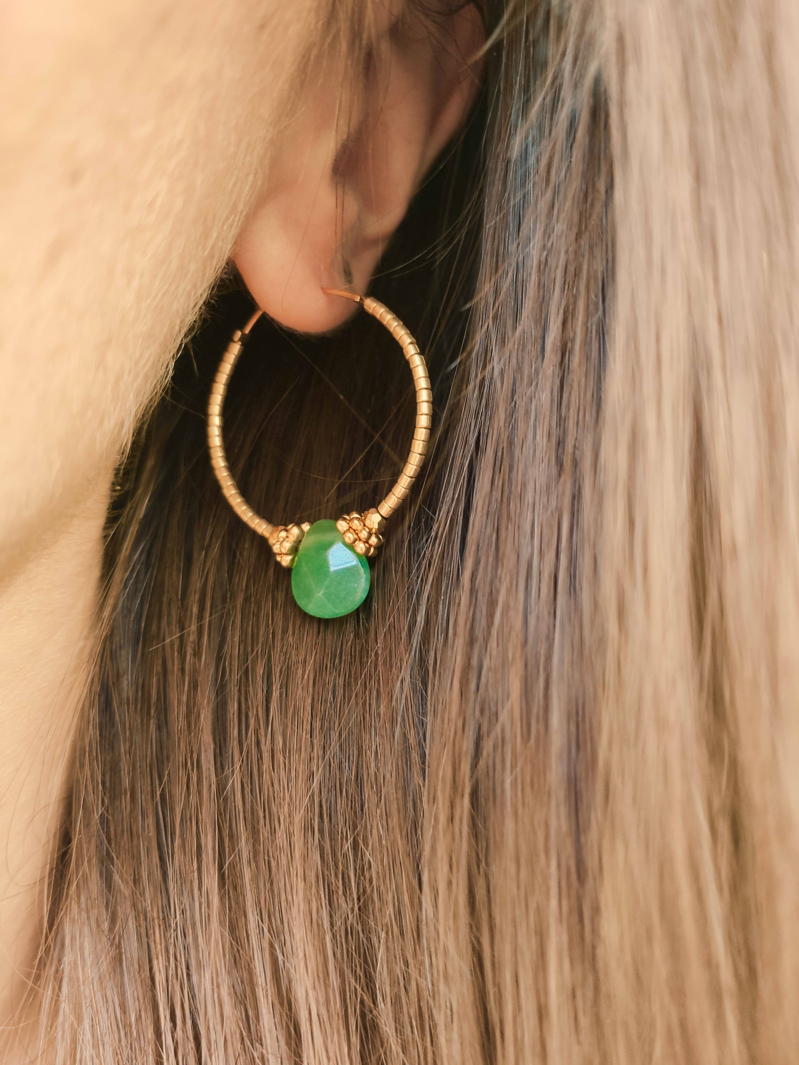 L'Atelier d'Artémis - Wholesale Hoop Earrings - OLYMPE hoop earrings7