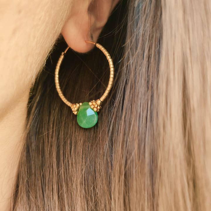 L'Atelier d'Artémis - Wholesale Hoop Earrings - OLYMPE hoop earrings7