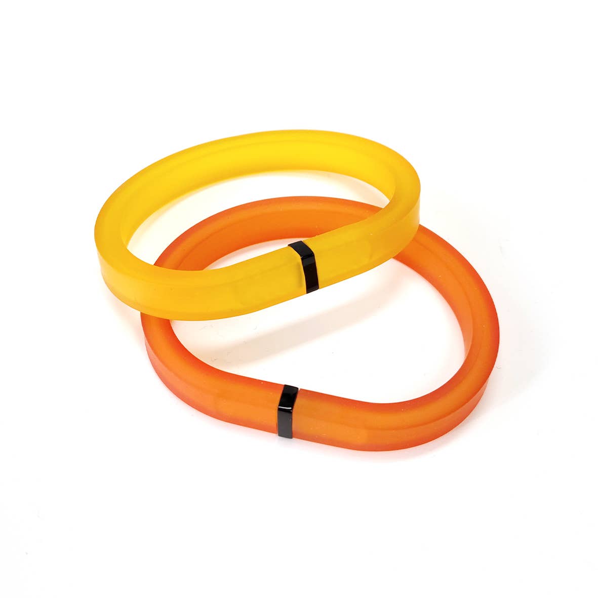 ALEX+SVET - Wholesale Bangle Bracelet - YUNA°DUO set of 2 rubber bracelets ESSENTIALS4