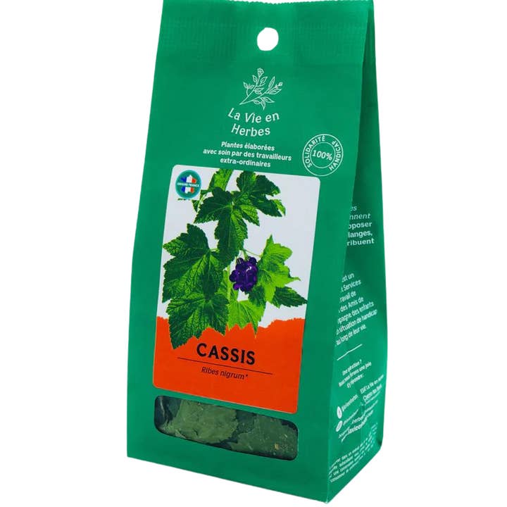 Hojas de grosella negra ecológicas - bolsa a granel de 30 g - La Vie en Herbes para venta al por mayor de Ecohesens