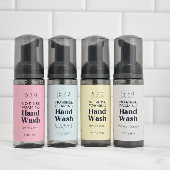 Skumhåndvask uden skylning for engroshandel hos 570 Soap Company