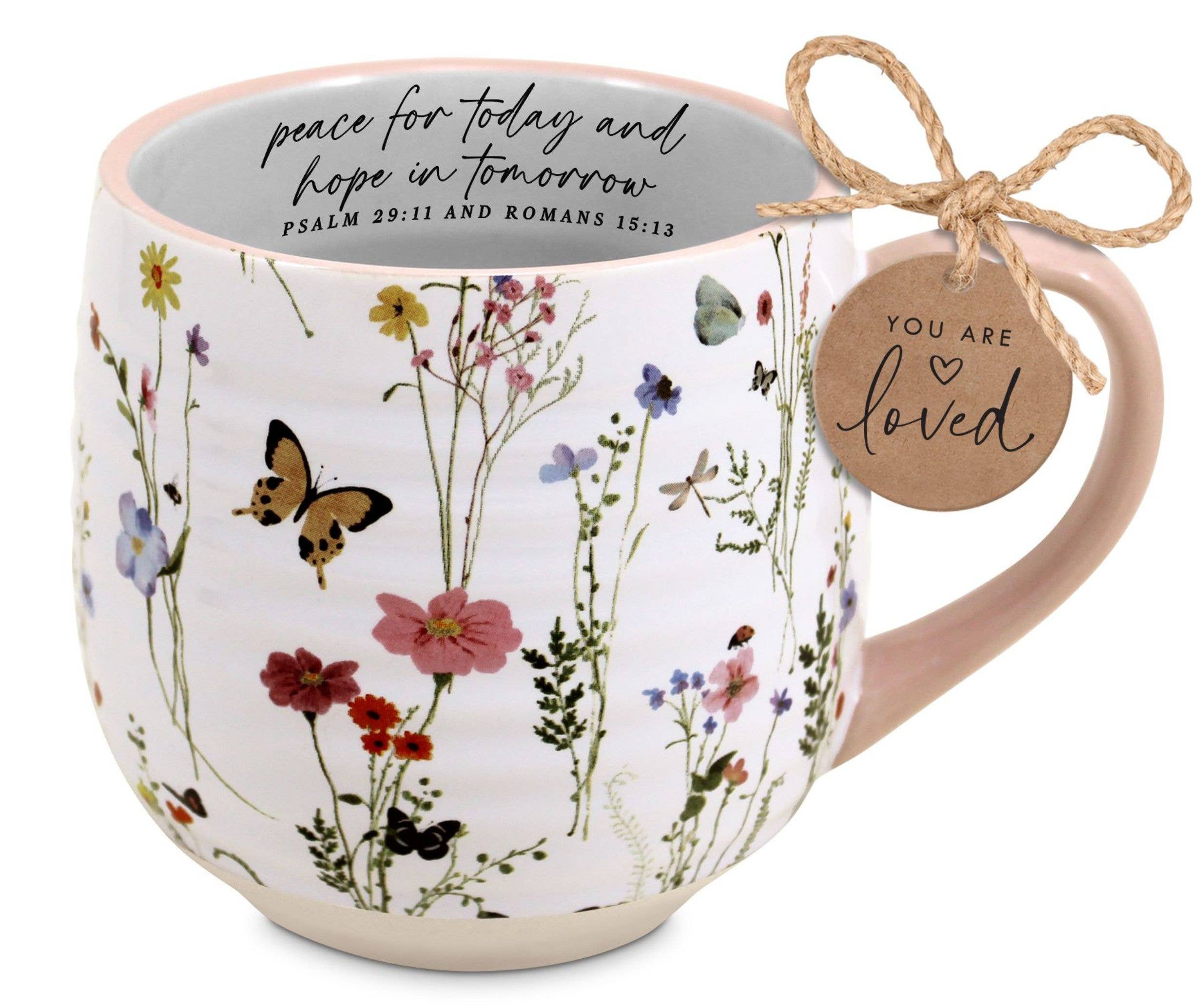 Dicksons - Wholesale Coffee Mug - LCP Coffee Mug Blooming Joy Peace For Today