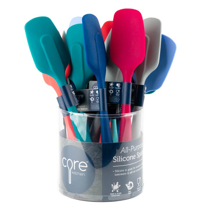 Core Home - Wholesale Spatula/Turner - Core Kitchen Cdu All-purpose Silicone Spatula - New0