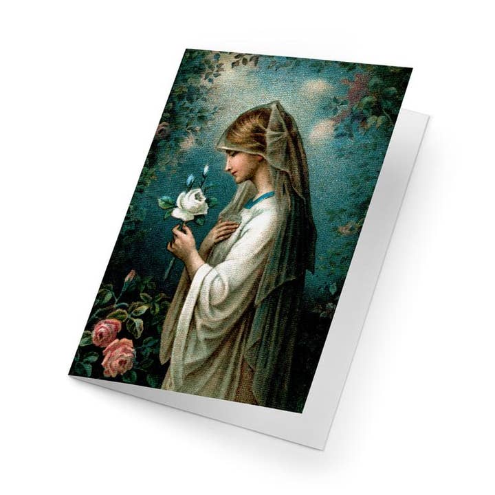 Mystical Rose Card for wholesale by The Retro - a Full of Grace USA Company