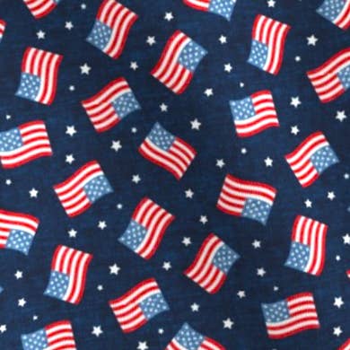 American Flags RUFFLECT® Dog Bandana for wholesale by RUFFLECT Dog Bandanas