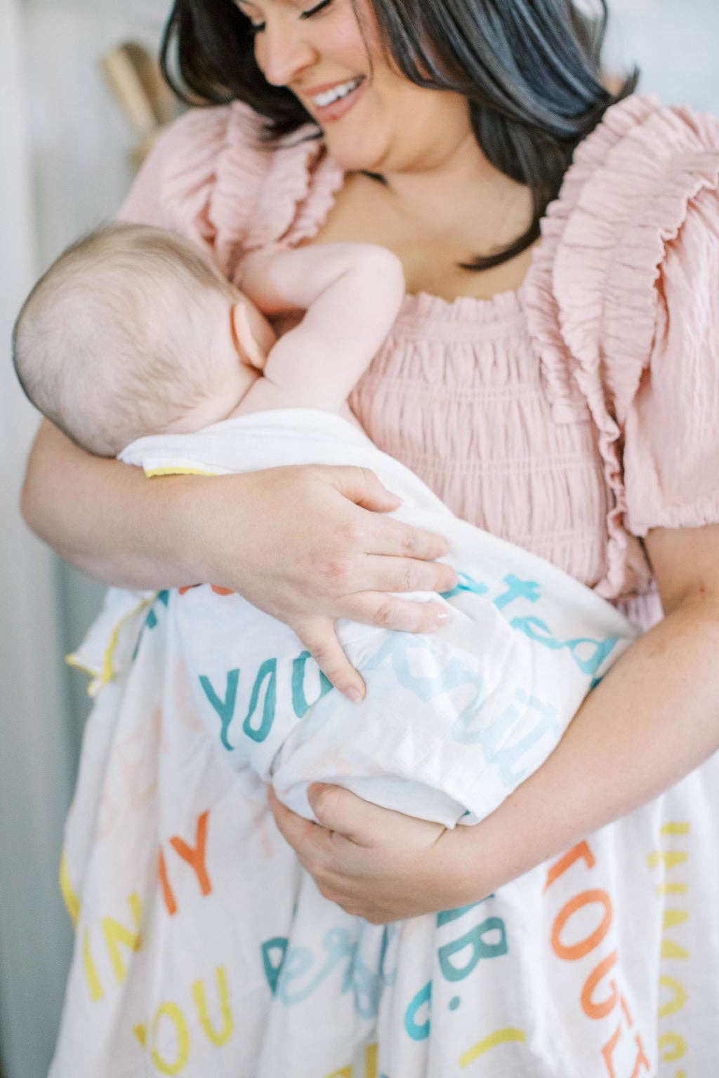 Tiny Theologians - Wholesale Bedding Blanket - Kids & Baby - Psalm 139 Muslin Baby Blanket6