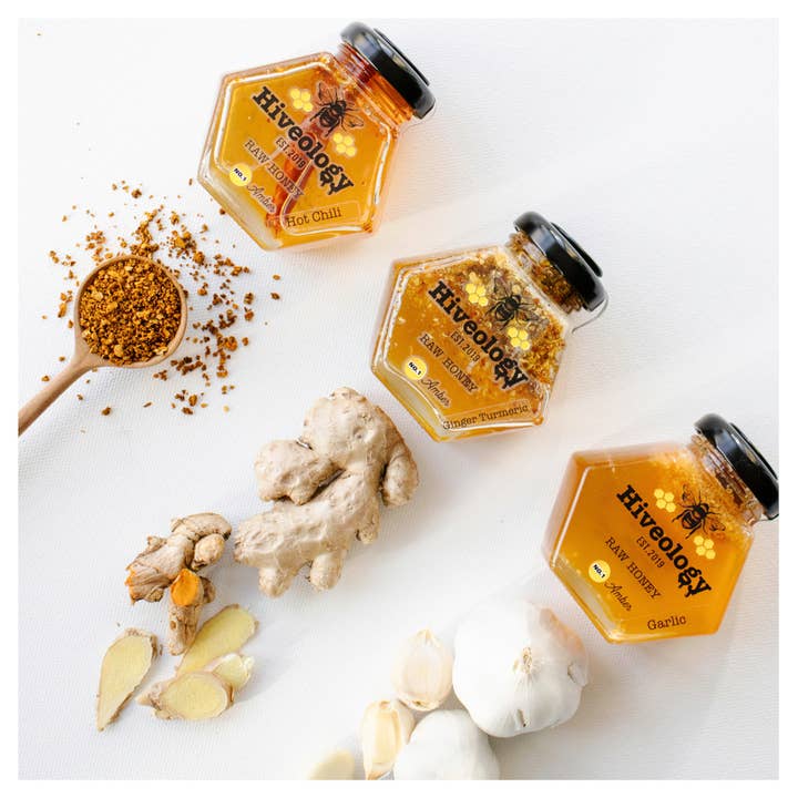 Hiveology - Wholesale Honey - Ginger + Turmeric Infused Honey5