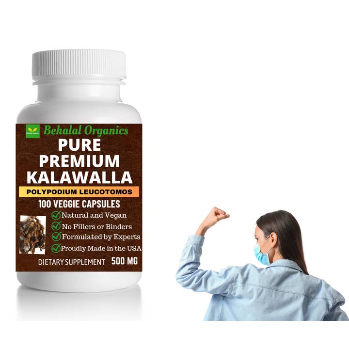 Behalal Organics – wholesale Oralt tillskott/Vitamin – Kalawalla Kapsel Pure Premium Polypodium Leucotomos 500 mg 11