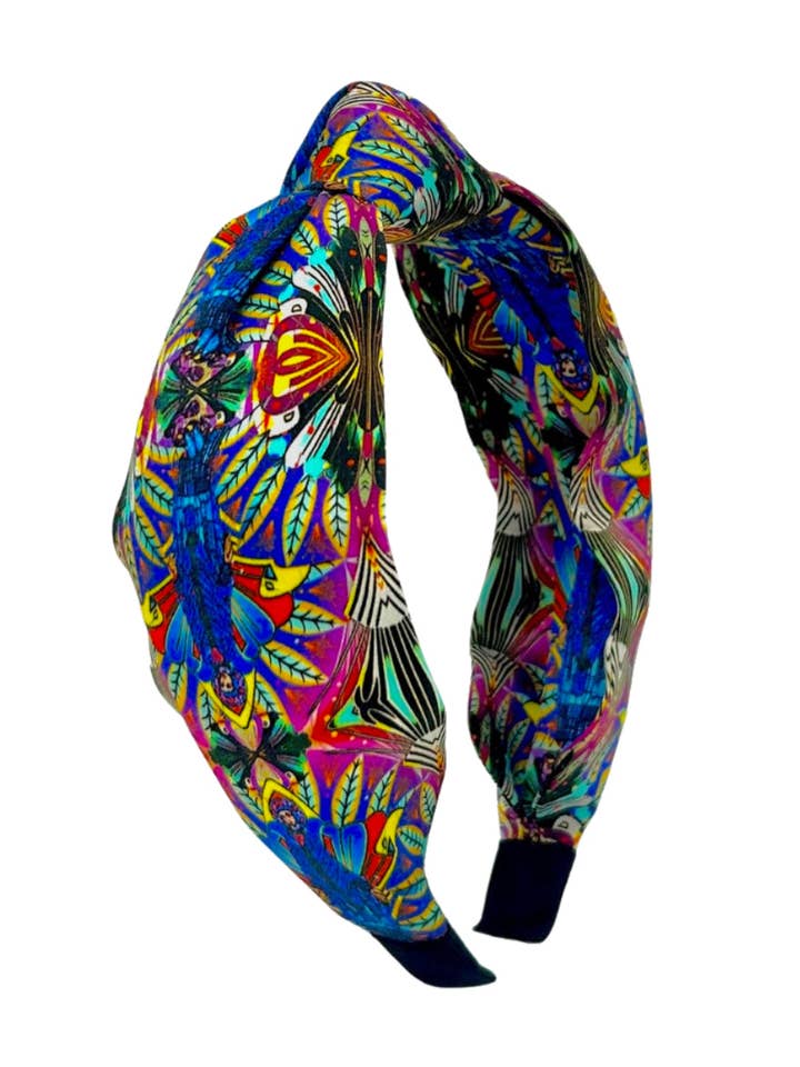 Our Lady Silk Headband for wholesale by Jennifer Rothwell