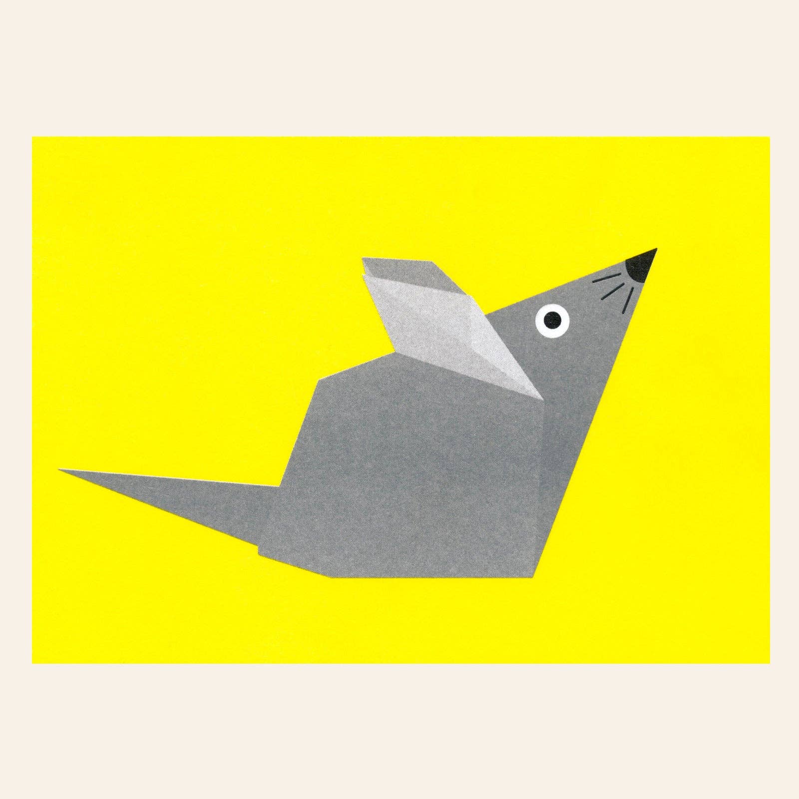 HERR & FRAU RIO – wholesale Postcard – Origami Mouse Postcard0