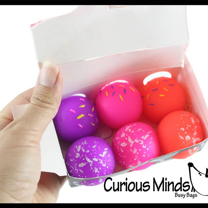 Curious Minds Toys - Wholesale Putty/Slime - Kids - 1 Nee-Doh Donut Holes Teenie Tiny Nee-Doh 6 Pack Soft Doh Fi