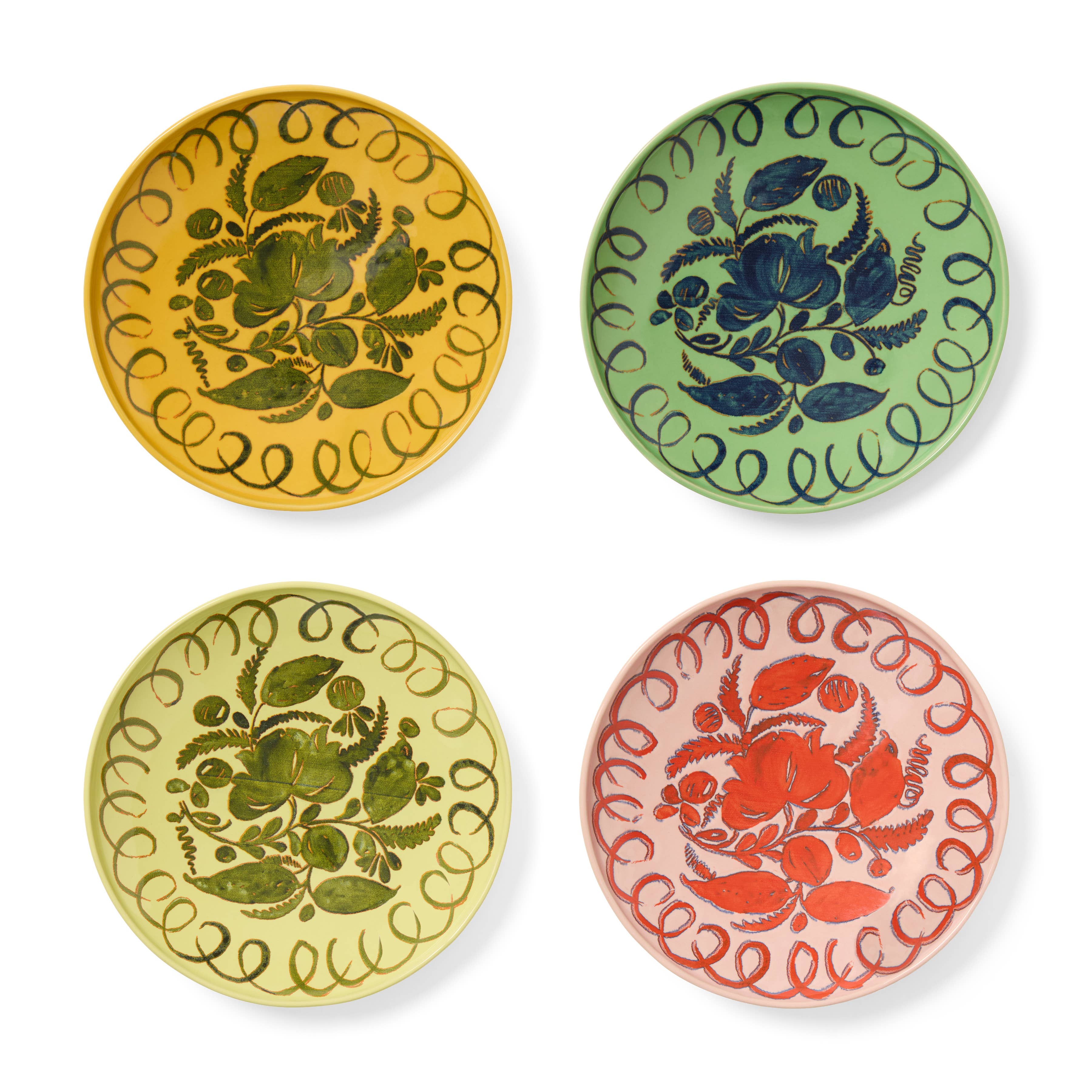 Couleur Nature – Großhandel Schüssel – Amalfi Pastaschale Grün - 9,1" Durchmesser2