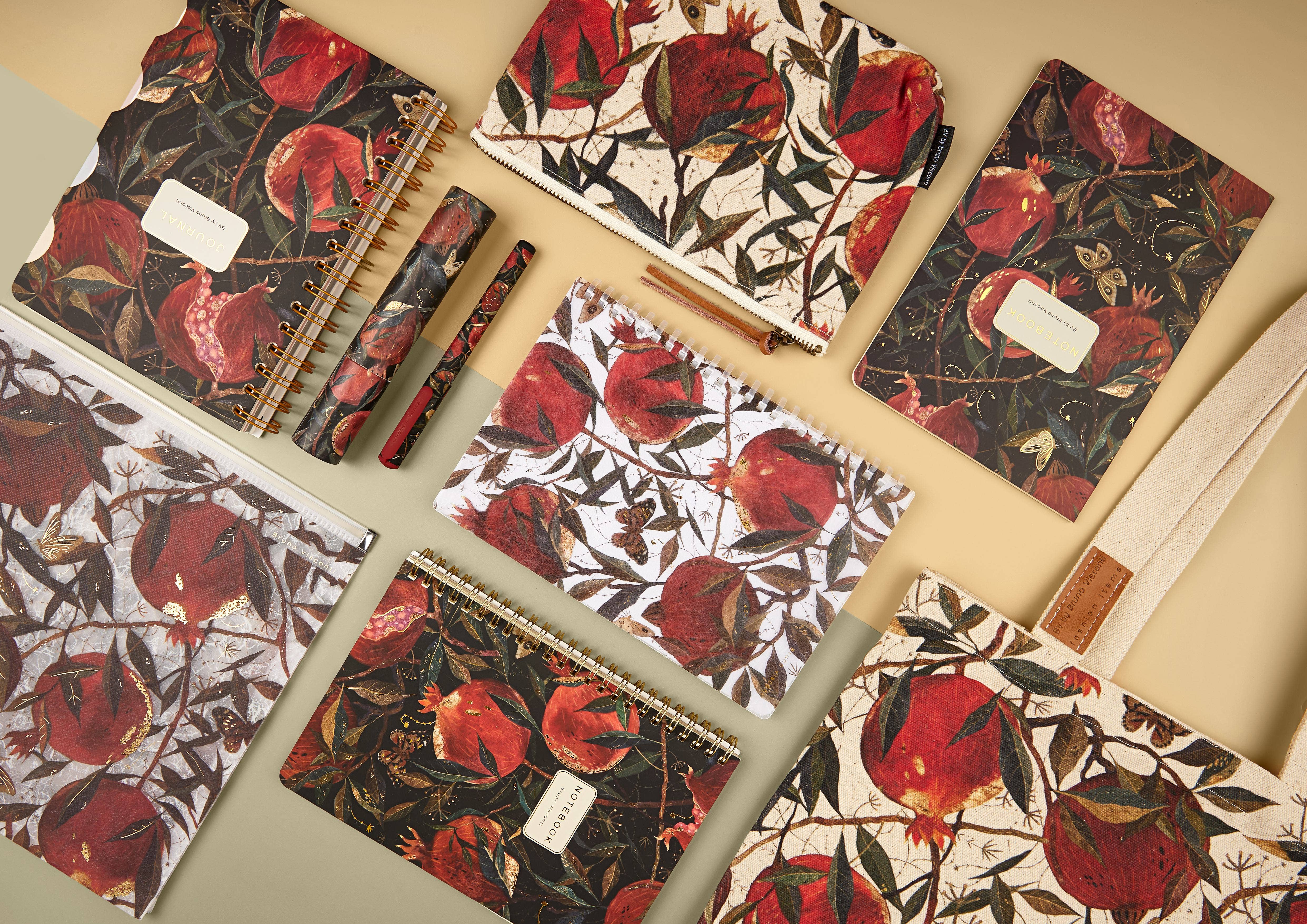 BV by Bruno Visconti - Wholesale Journal/Diary - Art Journal A5 -Pom on the Vine12