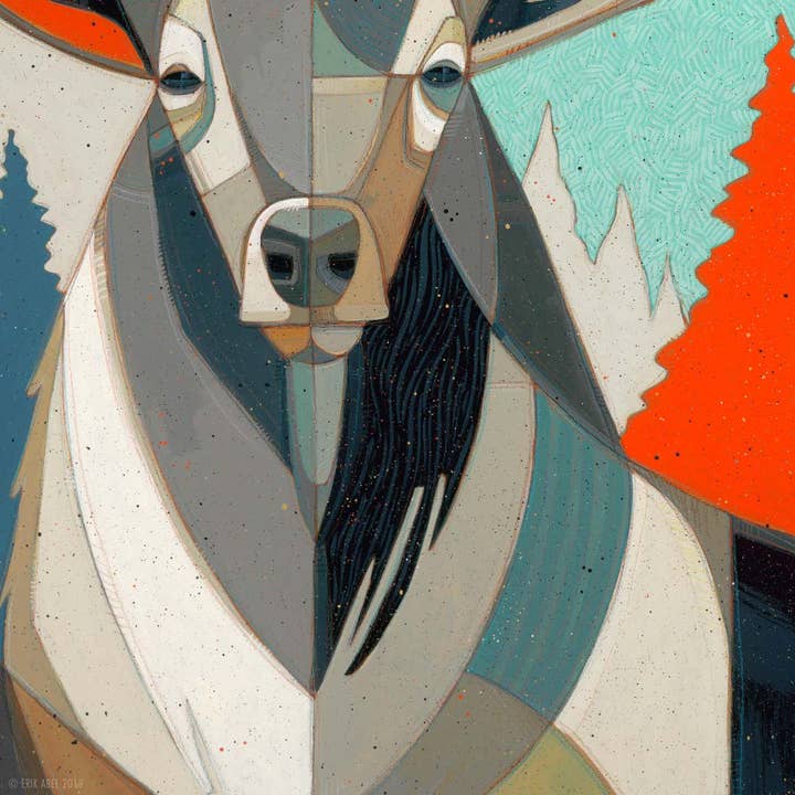 Abel Arts - Wholesale Art Print - Wapiti - WHLSL Print2