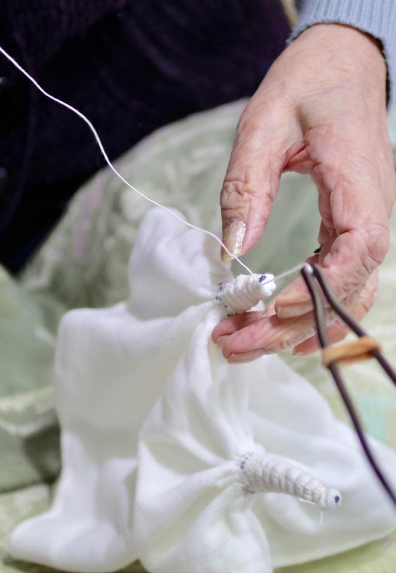 House of Shokunin - Venta al por mayor Bolsas de la compra - Bolsa japonesa Shibori expandible, extensible y lavable, bolsa para fiesta, reutilizable para compras, organizador y cartera mini38