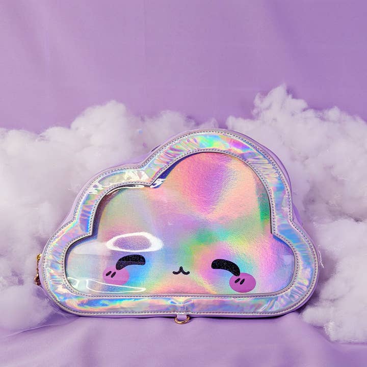 Cloud Ita Bag - Holographic - Large for wholesale by Kittynaut
