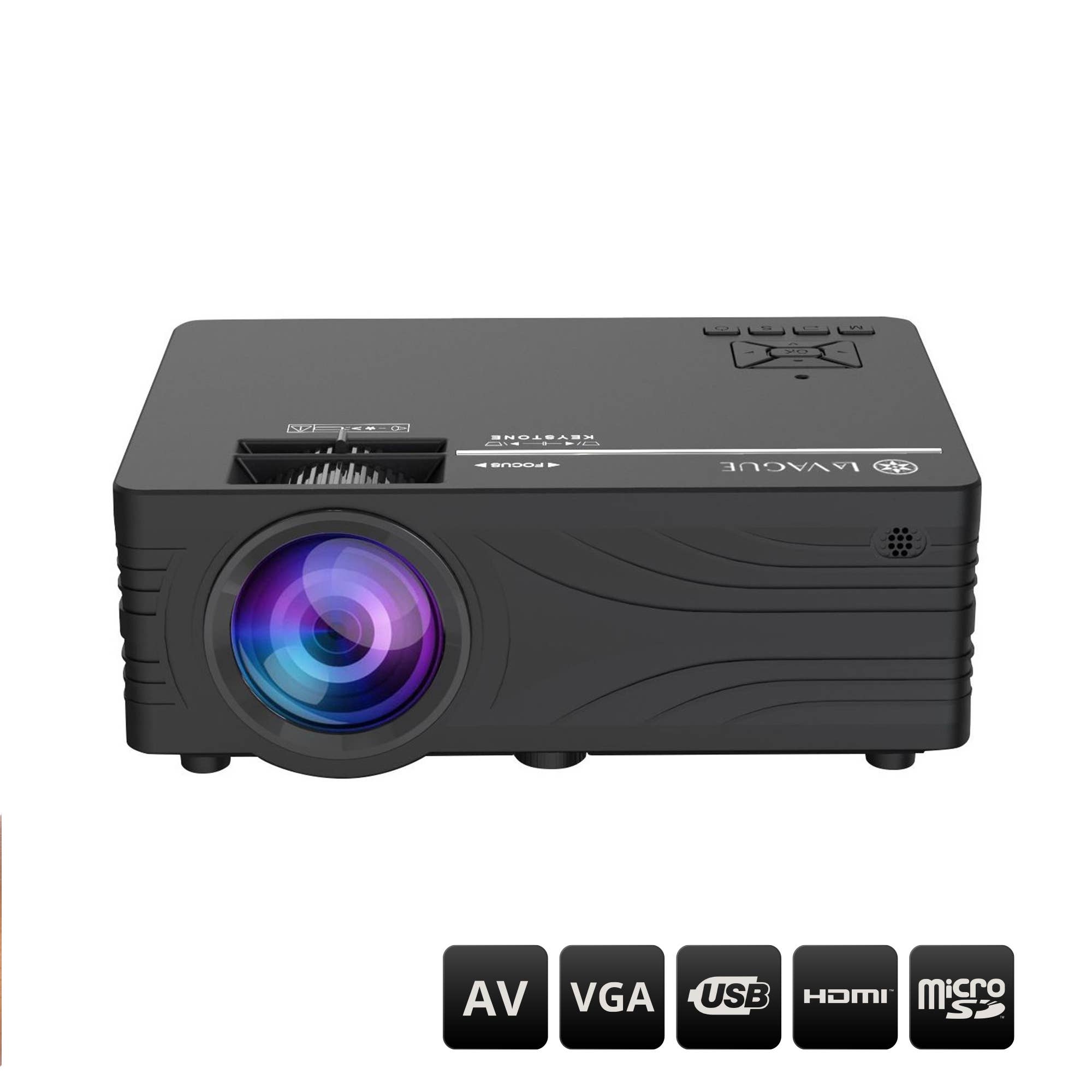 LA VAGUE (VEHNS GROUP) – wholesale Portable projector – Child – LV-HD200 led projector1