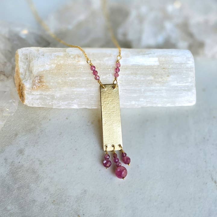 Hollin Necklace for wholesale by James & Jezebelle Jewelry