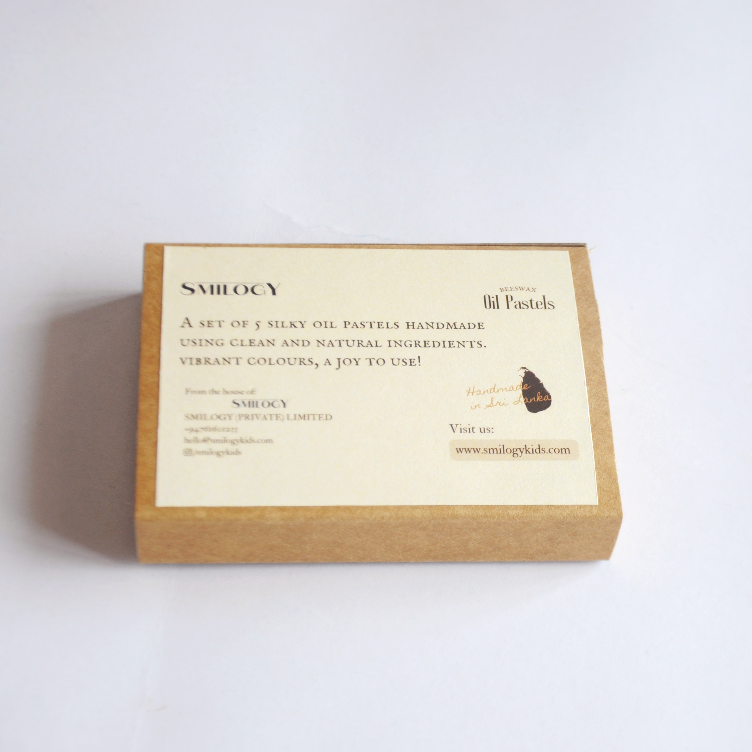 Smilogy Kids Ltd - Vente Crayon – enfant et bébé - 5 pastels à l'huile naturels et faits main en cire d'abeille4