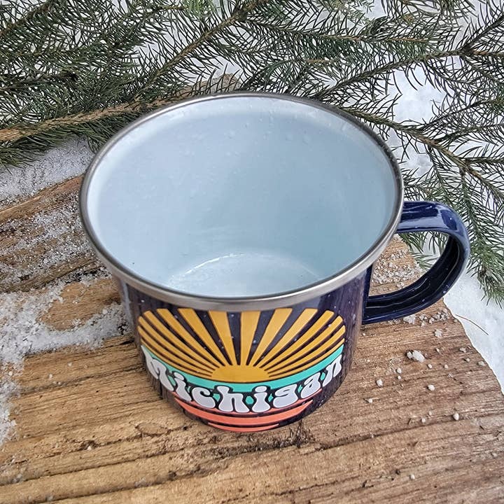 Superior Sweet Water - Wholesale Coffee Mug - Retro Michigan Coffee Mug, Michigan Coffee Mug, Retro Michig