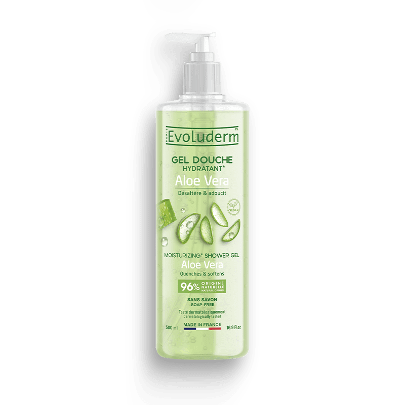 Evoluderm - Wholesale Aloe Spray/Cream - Aloe Vera Moisturizing Shower Gel0