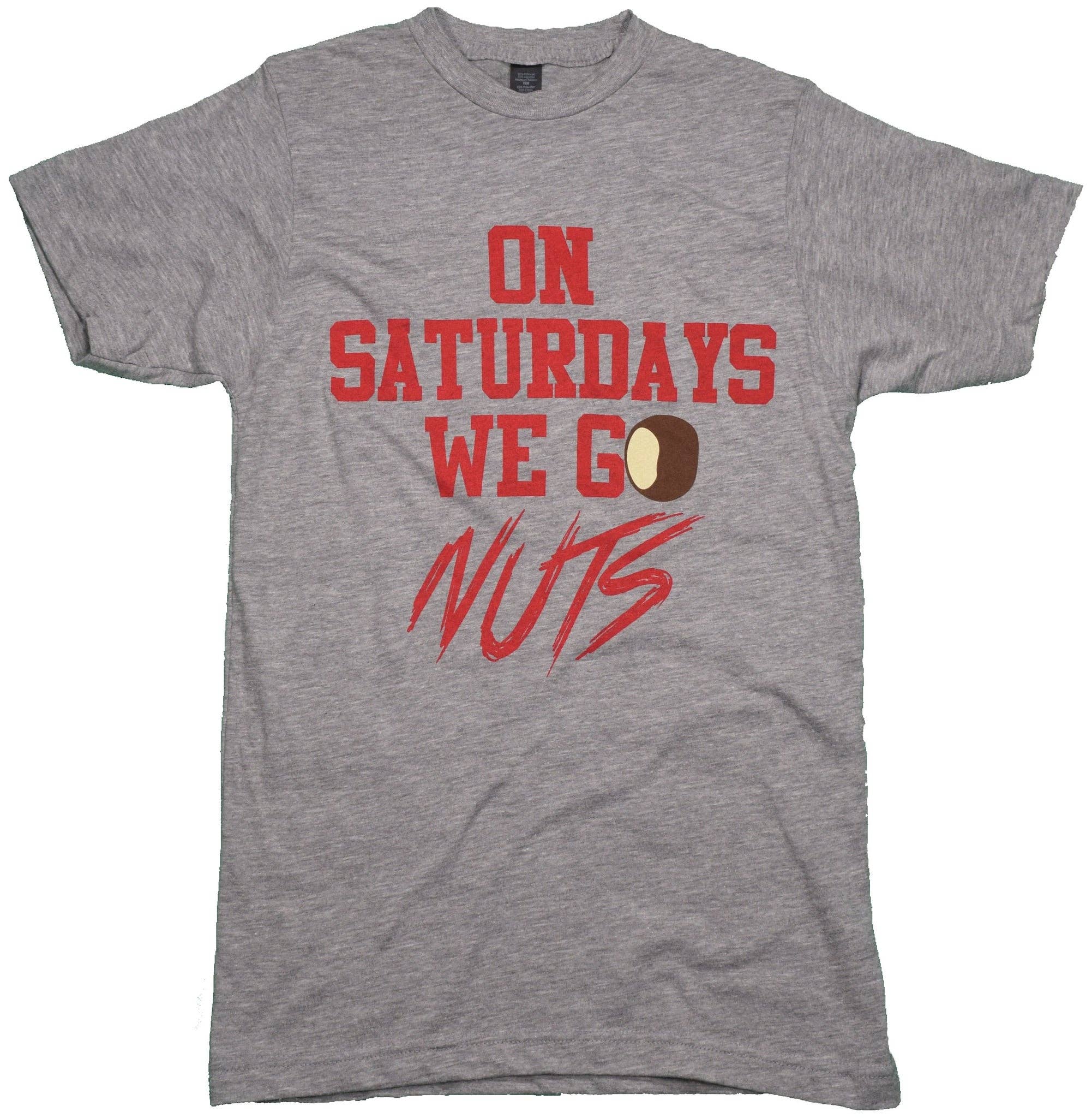 Ohio TRUE - Wholesale Screen Printed T-Shirt - Women's - SATURDAYS WE GO NUTS TEE2
