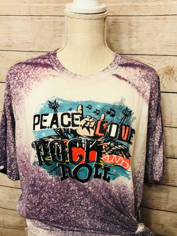 Amore della pace e rock roll per la vendita all'ingrosso da parte di Dot Dots unique Creations