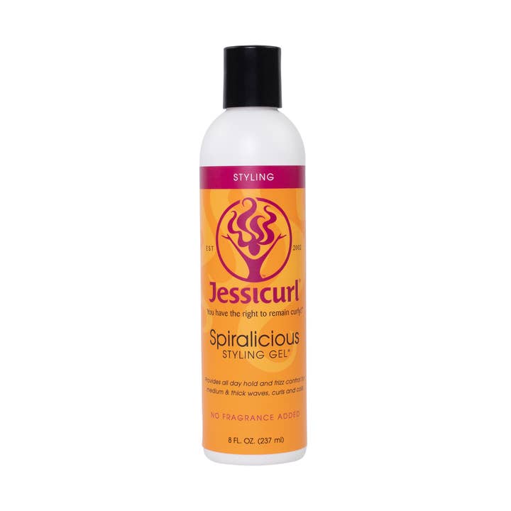 Jessicurl - Wholesale Hair Styling Gel/Mousse - Jessicurl Spiralicious Styling Gel - 8 oz0