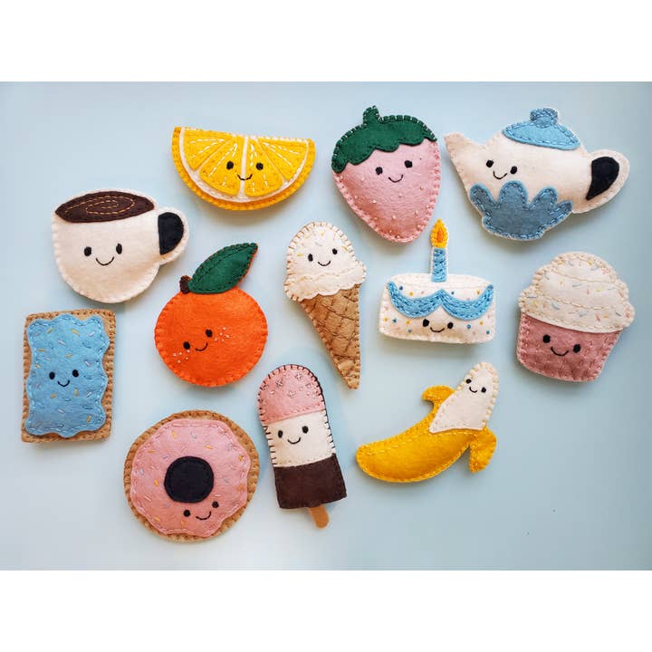 Shawna Smyth Studio - Wholesale DIY craft kit - Lemon Wedge DIY Felt Kit5