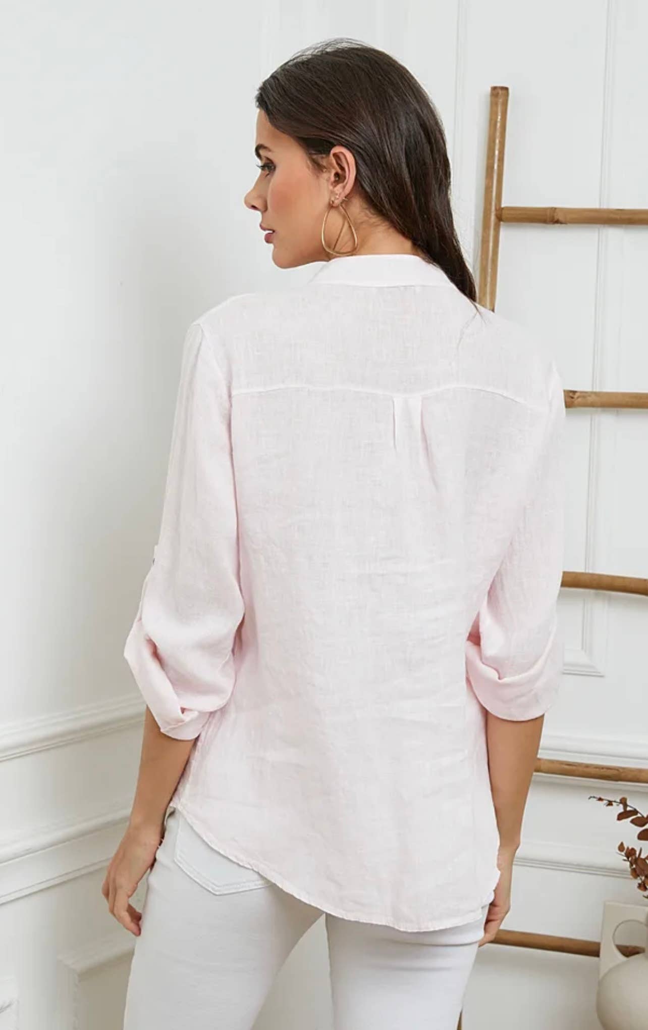 LÉA & LUC – wholesale Blus - Dam – Blus i 100 % linne REF. 664951