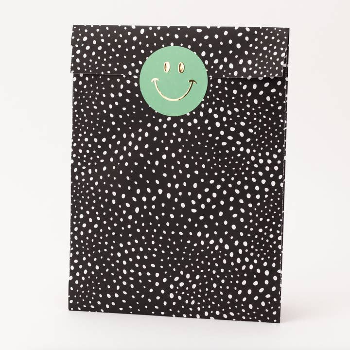 Papperspåsar Spontana punkter, Svart för wholesale av liebevoll verpackt