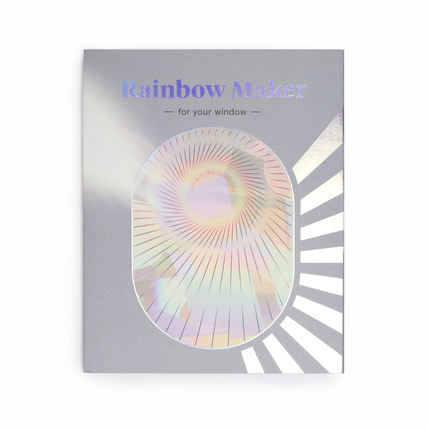 Botanopia - gifts , decor and cards for plant lovers - Wholesale Suncatcher - Rainbow maker sticker - You are the sunshine12