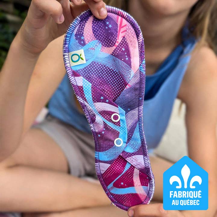 Reusable Regular Menstrual Cloth Pad for Teens for wholesale by Öko Créations