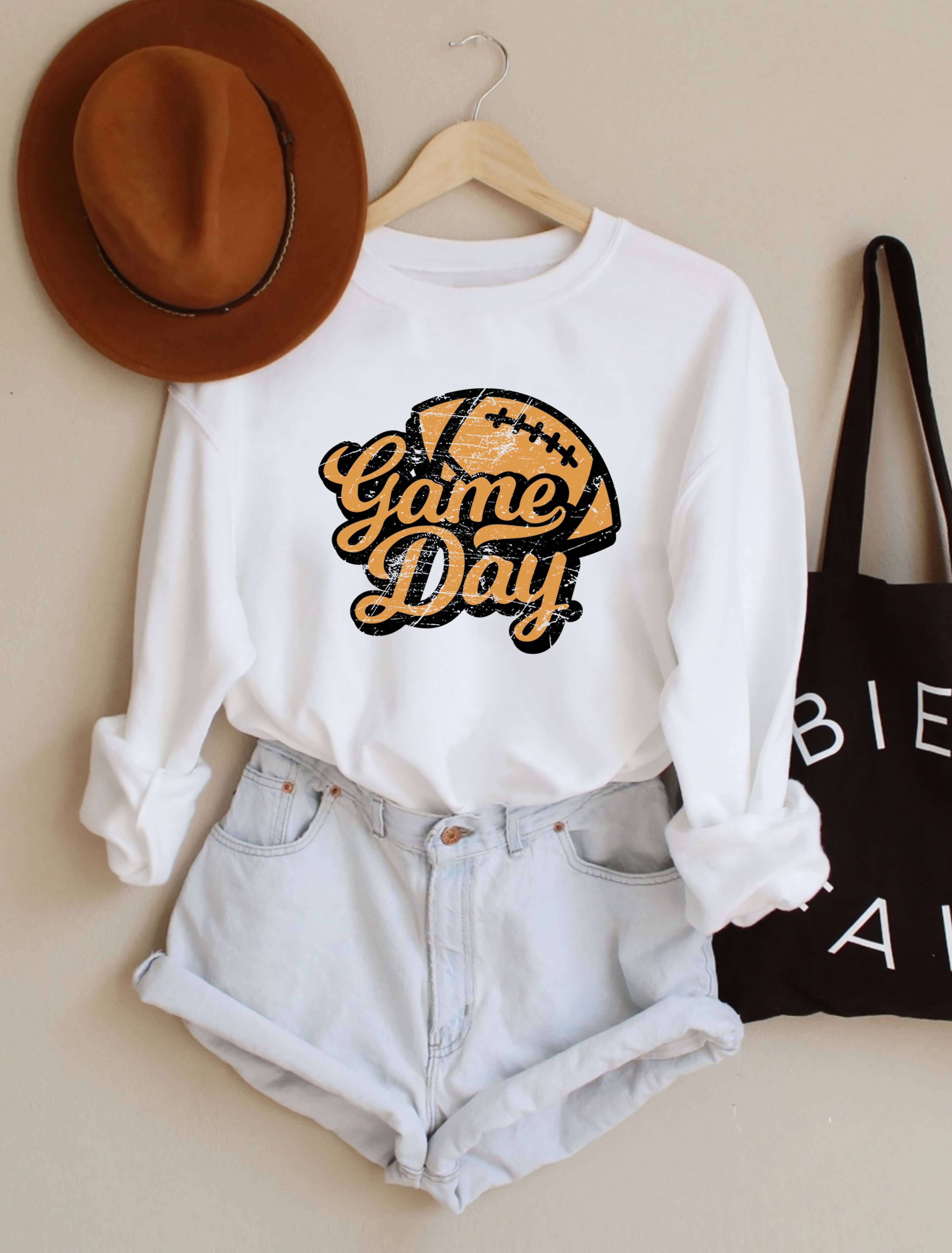 PINK NABI - Wholesale Graphic Sweatshirt - Women's - PNSS-P6264 Game day Graphic sweatshirt0