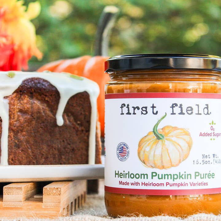 First Field - Vendita all'ingrosso Verdure in scatola - Purea di zucca Heirloom