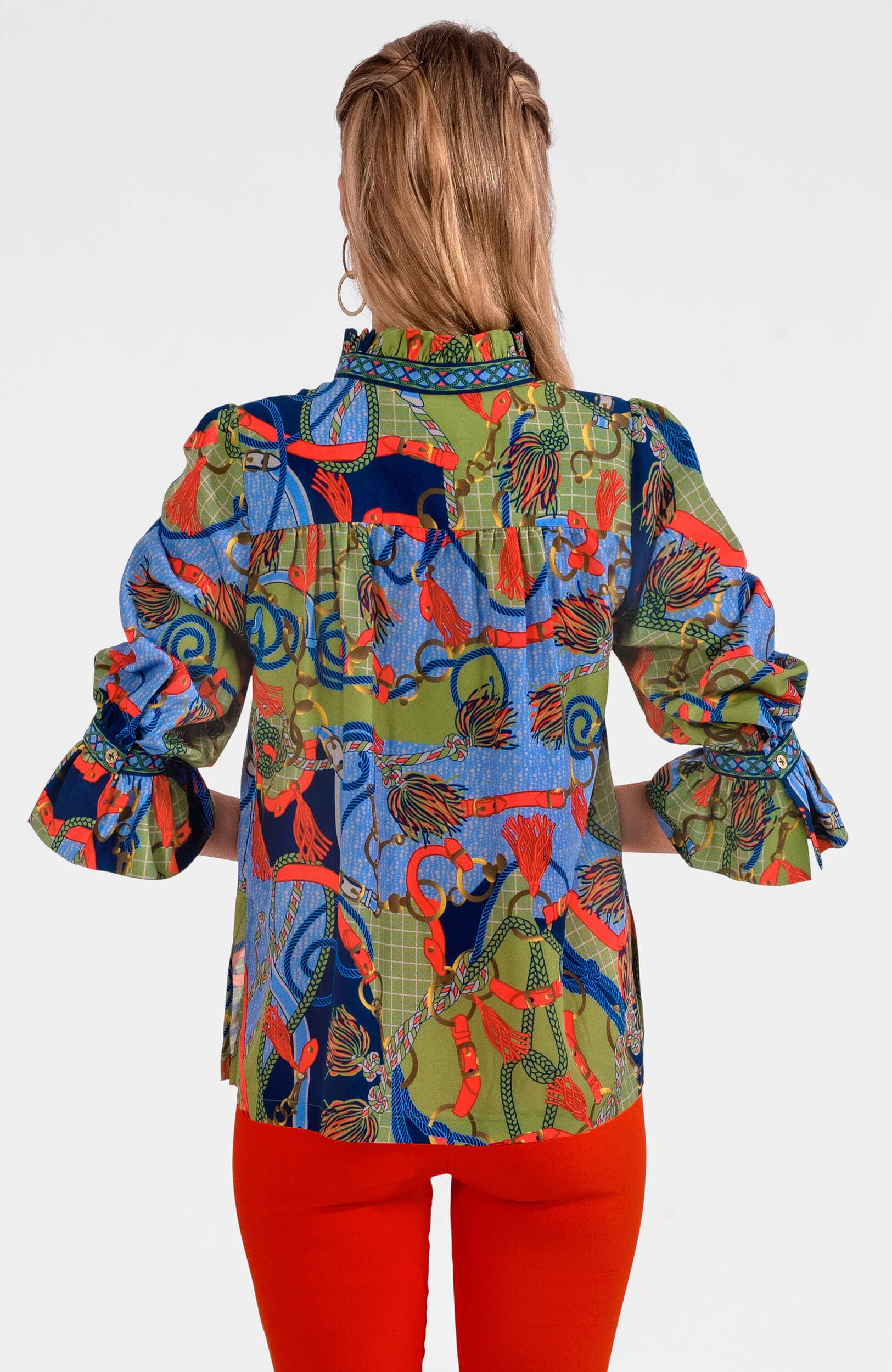 Gretchen Scott LLC - Vente Tunique – femme - Tunique Ruffleneck - Idem2