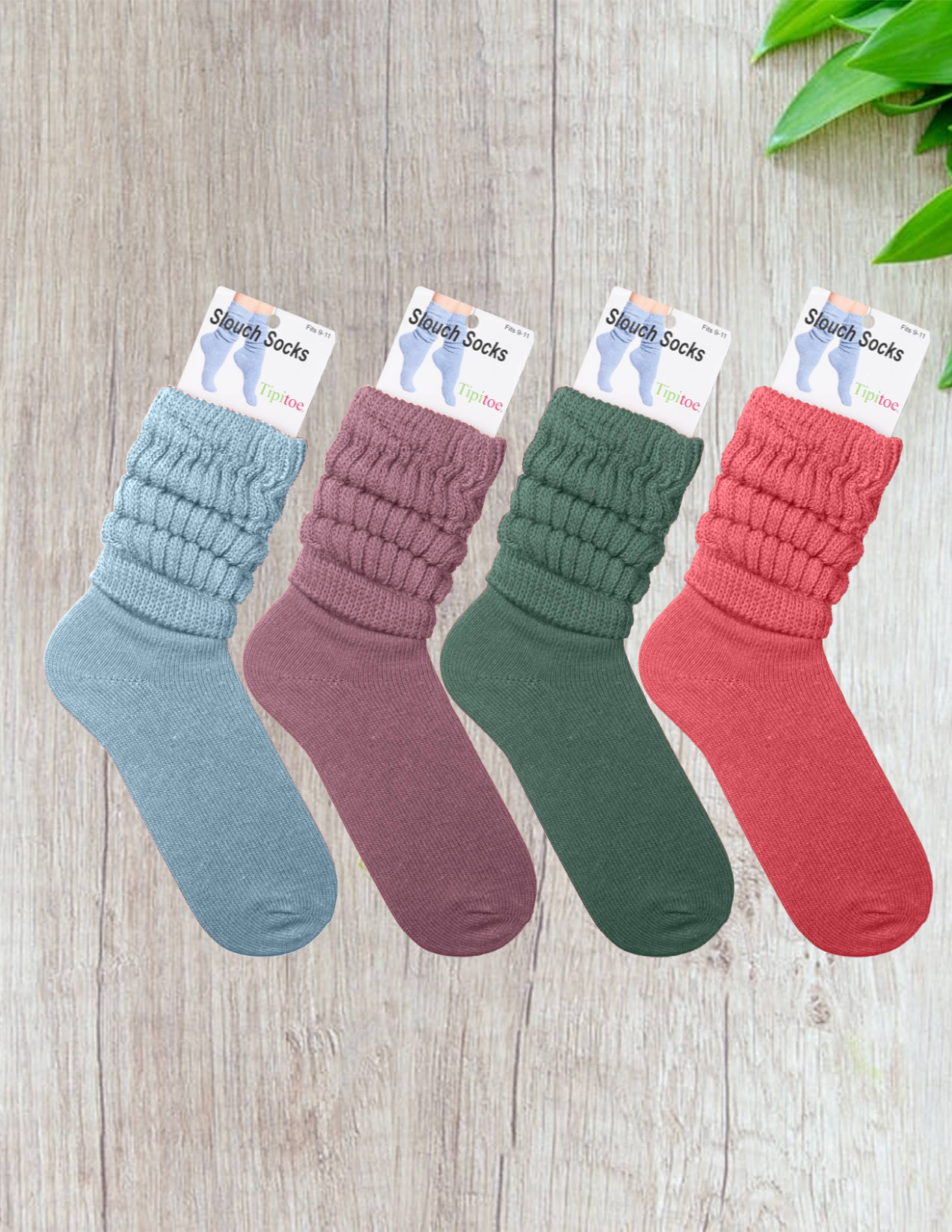 Isadora, Tipi toe, & James Fiallo - Wholesale Socks - Women's - Women's 1 Pack Tipi Toe Slouch Colored Crew Boot Sock8