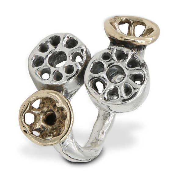 Ring aus 925er Silber und Bronze (AR055) für den Großhandel von Mandile Gioielli