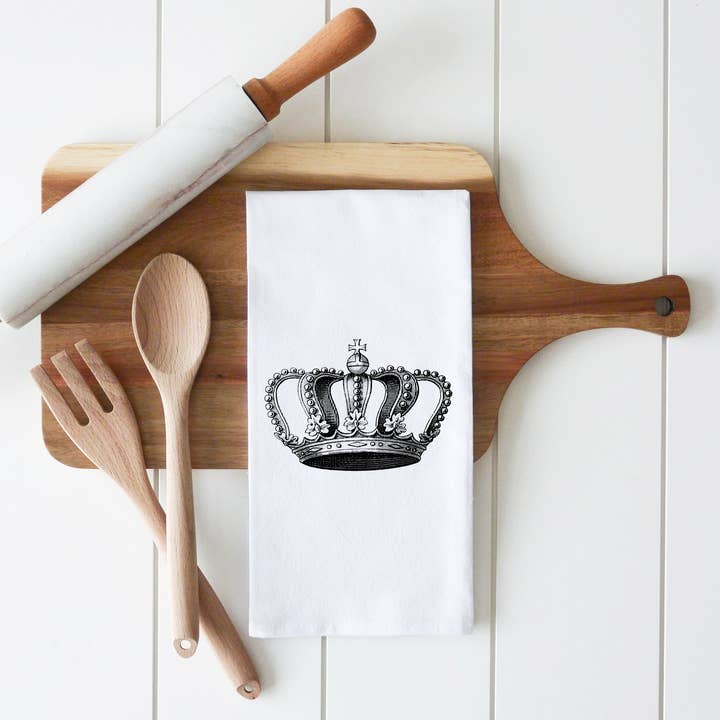 Torchon Crown pour la vente par Porter Lane Home